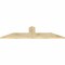 Ekena Millwork Portland Rough Sawn Timber Gable Bracket, Douglas Fir, 60"W x 15"H x 2"D x 6"F, 6/12 Pitch GBW060X15X0206POR00RDF - alternate 4
